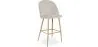 Met fluweel beklede kruk - Scandinavisch design - Evelyne image 9