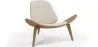 Design Fauteuil - Scandinavische Fauteuil - Bekleed met Boucle - Lucy image 9