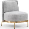 Design Fauteuil - Bekleed met Velours - Kanla image 9