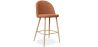 Met stof beklede kruk - Scandinavisch design - 66cm - Evelyne image 9