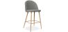 Met stof beklede kruk - Scandinavisch design - 66cm - Evelyne image 9