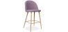 Met stof beklede kruk - Scandinavisch design - 66cm - Evelyne image 9