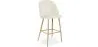 Met fluweel beklede kruk - Scandinavisch design - Evelyne image 9