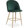 Met fluweel beklede kruk - Scandinavisch design - 66cm - Evelyne image 9