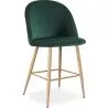 Met fluweel beklede kruk - Scandinavisch design - 66cm - Evelyne image 9