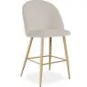 Met fluweel beklede kruk - Scandinavisch design - 66cm - Evelyne image 9