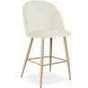 Met fluweel beklede kruk - Scandinavisch design - 66cm - Evelyne image 9