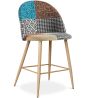 Patchwork beklede kruk - Scandinavische stijl - 66cm -  Evelyne image 9