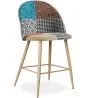 Patchwork beklede kruk - Scandinavische stijl - 66cm -  Evelyne image 9