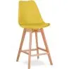 Kruk in Scandinavische stijl - Houten poten - Denisse image 9