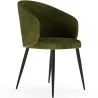 Met Ribfluweel Beklede Eetkamerstoel - Feudum image 9