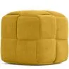 Vierkante Poef Bekleed met Ribfluweel - Modern Ontwerp - Cube image 9