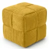 Vierkante Poef Bekleed met Ribfluweel - Modern Ontwerp - Cube image 9