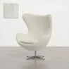 Fauteuil met armleuningen - Bekleed met Bouclé stof - Brave image 9