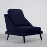 Fluwelen Gestoffeerde Fauteuil - Scandinavische Stijl - Velvet Lounge image 9