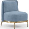 Design Fauteuil - Bekleed met Velours - Kanla image 9