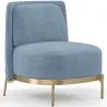 Design Fauteuil - Bekleed met Velours - Kanla image 9