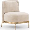 Design Fauteuil - Bekleed met Velours - Kanla image 9