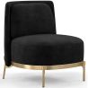 Design Fauteuil - Bekleed met Velours - Kanla image 9