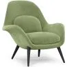 Fluwelen beklede fauteuil - Uyere image 9