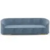 4/5-Zitsbank met fluwelen bekleding - Herina image 9