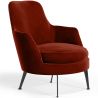 Gestoffeerde Design Fauteuil in Fluweel Hedendaagse Stijl - Hanneh image 9