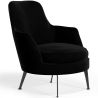 Gestoffeerde Design Fauteuil in Fluweel Hedendaagse Stijl - Hanneh image 9