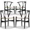 Set van 4 Houten Eetkamerstoelen - Scandinavische Stijl - Wish image 9