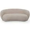 Gebogen Designbank in Hedendaagse Stijl Bekleed met Chenille - Curvy image 9