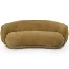Gebogen Designbank in Hedendaagse Stijl Bekleed met Chenille - Curvy image 9