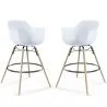 Barkruk - Scandinavisch Design - Houten Poten - Set van 2 - Nordika image 9