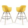 Barkruk - Scandinavisch Design - Houten Poten - Set van 2 - Nordika image 9