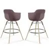 Barkruk - Scandinavisch Design - Houten Poten - Set van 2 - Nordika image 9