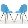 Eetkamerstoel - Scandinavisch Design - Houten Poten - Set van 2 - Skögur image 9