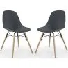 Eetkamerstoel - Scandinavisch Design - Houten Poten - Set van 2 - Skögur image 9