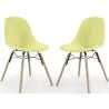 Eetkamerstoel - Scandinavisch Design - Houten Poten - Set van 2 - Skögur image 9