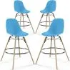 Barkrukken - Scandinavisch Design - Houten Poten - Set van 4 - Skögur image 9