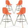 Barkrukken - Scandinavisch Design - Houten Poten - Set van 4 - Skögur image 9