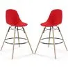 Barkruk - Scandinavisch Design - Houten Poten - Set van 2 - Skögur image 9