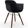 Eetkamerstoelen - Scandinavisch Design - Poten van Donker Hout - Nordika image 9