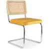 Eetkamerstoel - Bekleed met fluweel - Hout en rotan - New Edition - Martha image 9