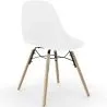 Fluwelen Eetkamerstoel - Scandinavisch Design en Houten Poten - Skögur image 9
