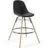 Fluwelen Barkruk - Scandinavisch Design en Houten Poten - Skögur image 9