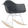 Schommelstoel - Scandinavisch Design - Houten en Metalen Poten - Nordika image 9