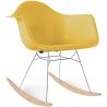Schommelstoel - Scandinavisch Design - Houten en Metalen Poten - Nordika image 9