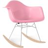 Schommelstoel - Scandinavisch Design - Houten en Metalen Poten - Nordika image 9