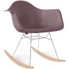 Schommelstoel - Scandinavisch Design - Houten en Metalen Poten - Nordika image 9