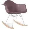 Schommelstoel - Scandinavisch Design - Houten en Metalen Poten - Nordika image 9