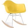 Schommelstoel - Scandinavisch Design - Houten en Metalen Poten - Nordika image 9