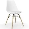 Eetkamerstoel met Kussen - Scandinavisch Design en Houten Poten - Skögur image 9